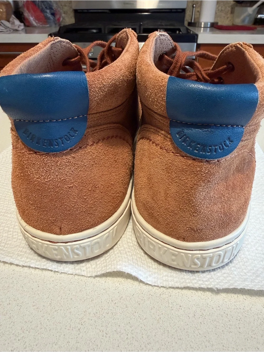Birkenstock suede chukka